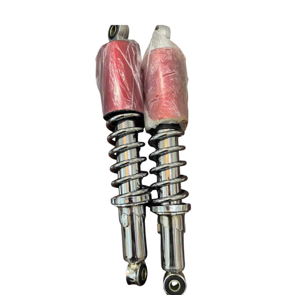 Auto Master Rear Shock Absorber Set – Heavy-Duty Suspension for Motorcycles | Durable, Smooth Ride Performance